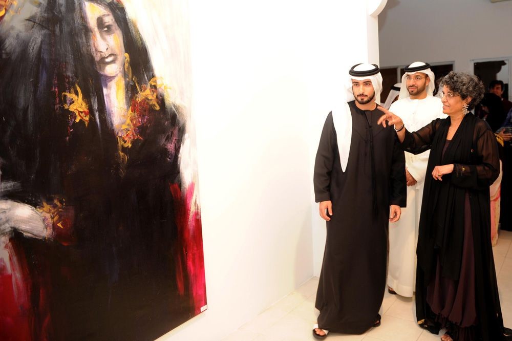 Fatma Lootah’s Art Reflects Emirati Reality